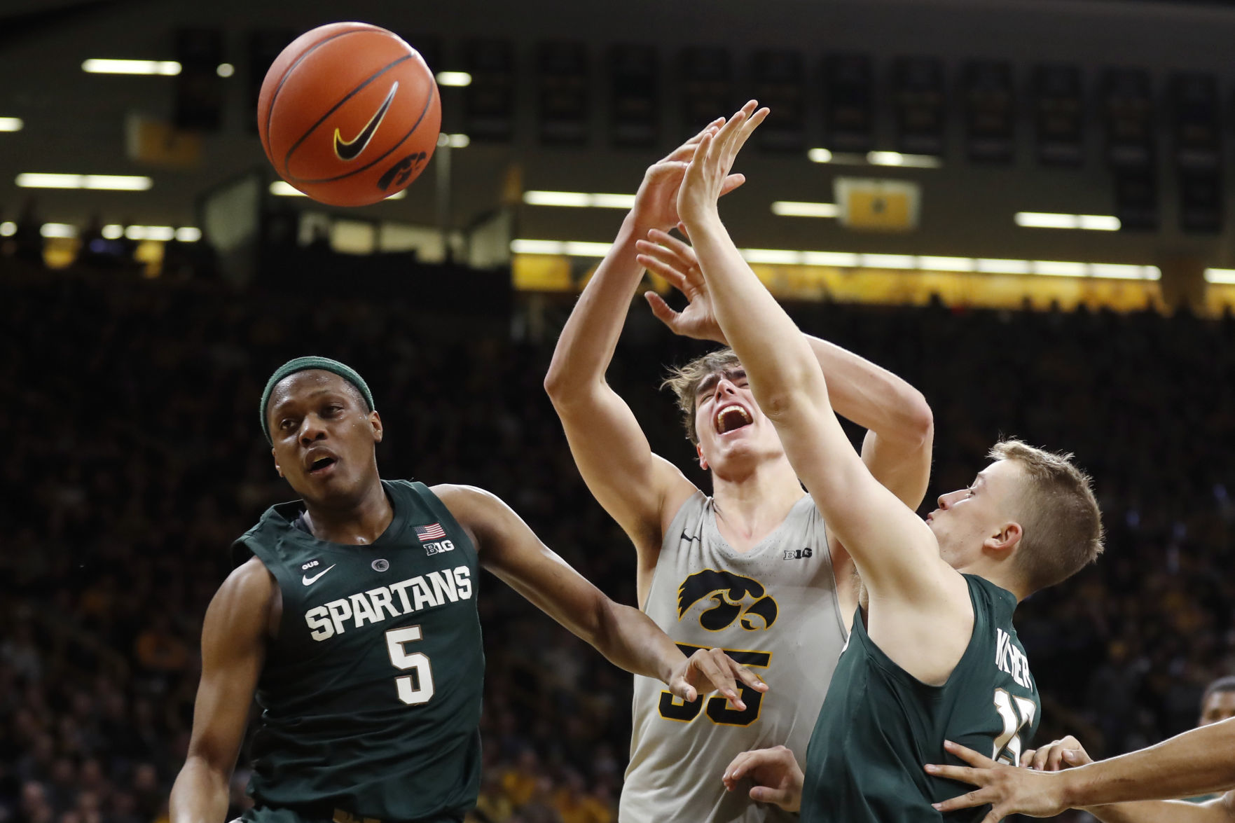 Michigan St Iowa Basketball